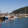 <p align=left>Le port de Mont-Louis, tout près d'une excellente poissonnerie.